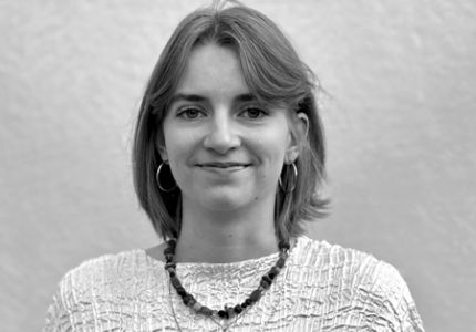 Portrait in Schwarz Weiß von Robert Alderson